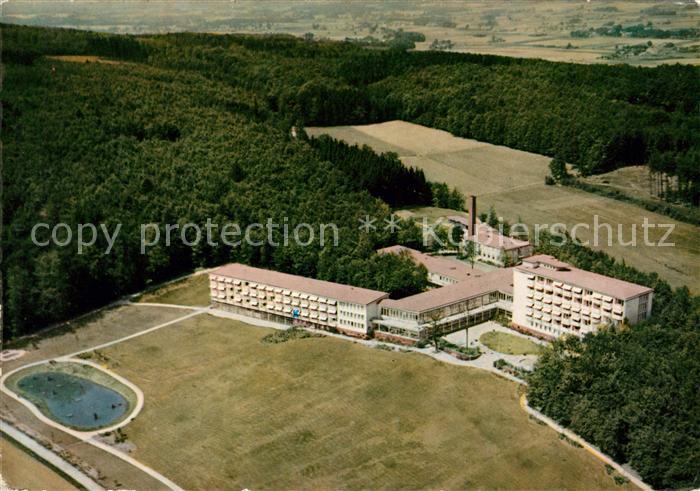 Rothenfelde Bad Fliegeraufnahme Sanatorium Teutoburger Wald