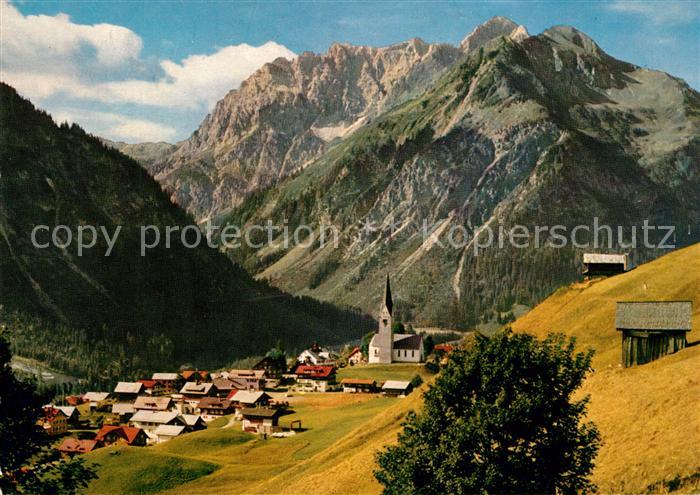 Mittelberg Kleinwalsertal Gemstelpass Widderstein Bärenkopf