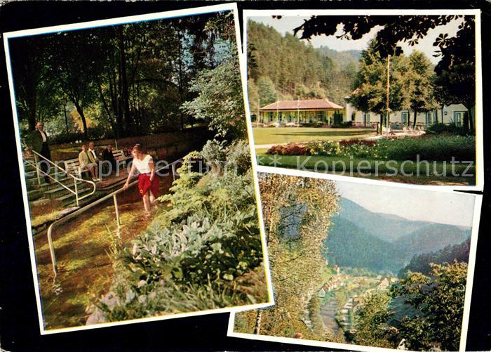 Schoenmuenzach Kneippkur Kurpark Wandelhalle
