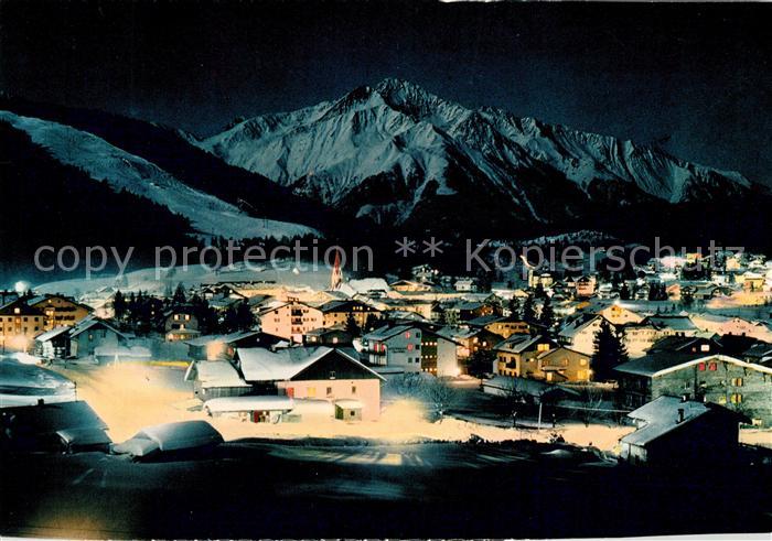 Seefeld Tirol Panorama Nacht