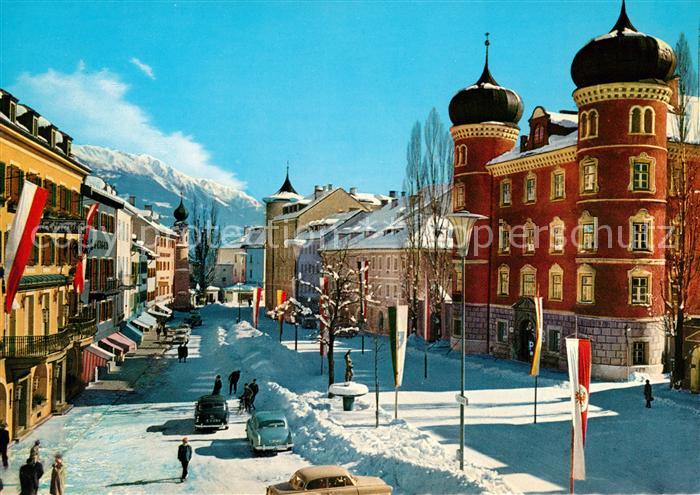 Lienz Tirol Stadtplatz Winter