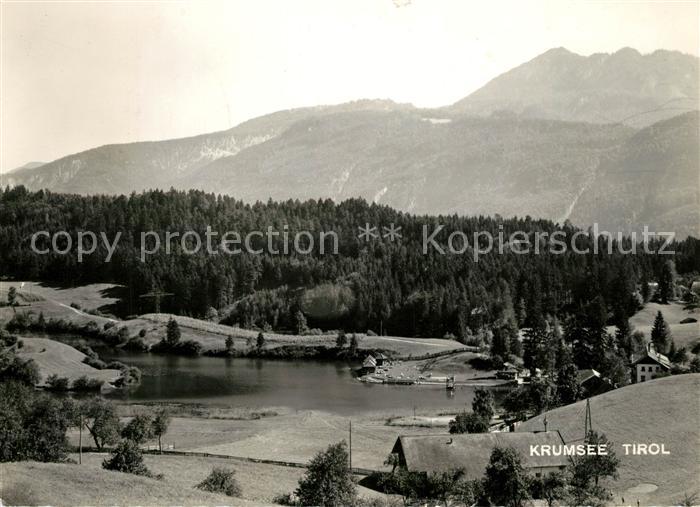 Kufstein Tirol Krummsee