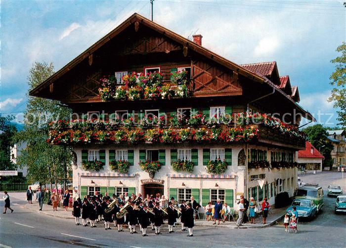 Oberammergau Hotel Wolf Musikkapelle