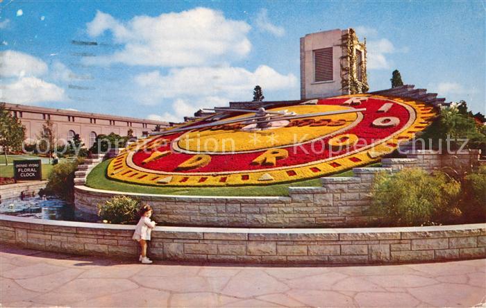Niagara Falls New York Blumenuhr Sir Adam Beck