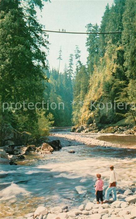 Vancouver British Columbia Capilano Bridge
