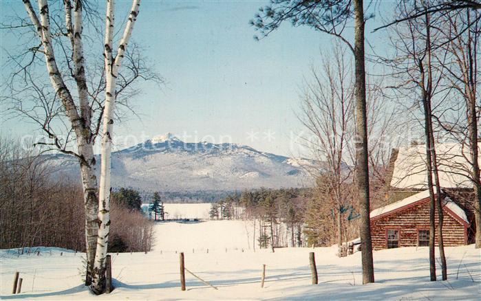 New Hampshire US-State Mount Chocorua Winterpanorama
