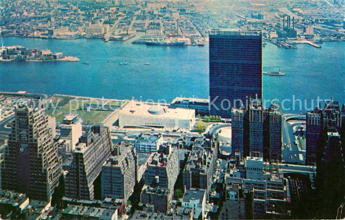 New York City Fliegeraufnahme Midtown Manhattan