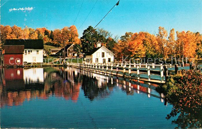 Brookfield Vermont Floating Bridge