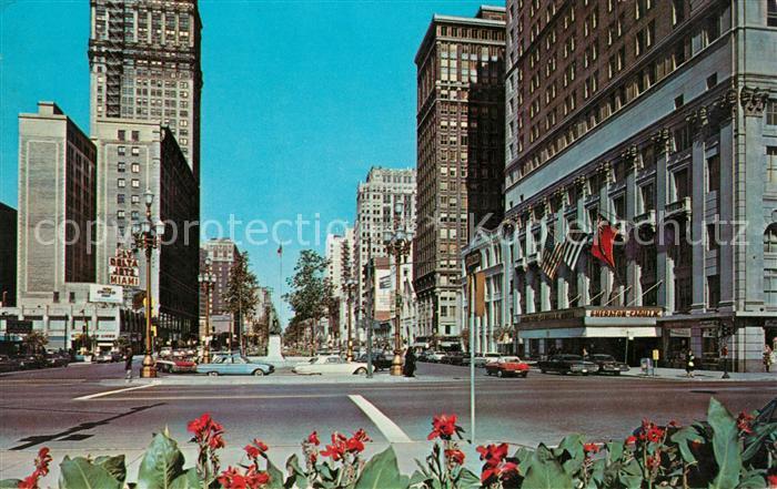 Detroit Michigan Washington Boulevard