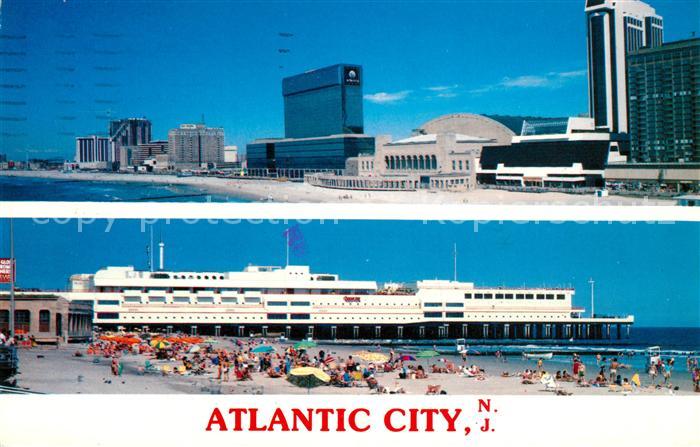 Atlantic City New Jersey Skyline Strand