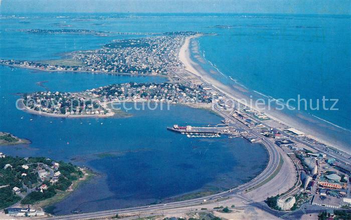 Massachusetts US-State Nantasket Beach Fliegeraufnahme