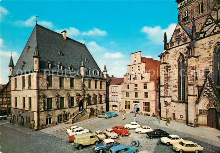 Osnabrueck Rathausplatz Rathaus Stadtwaage