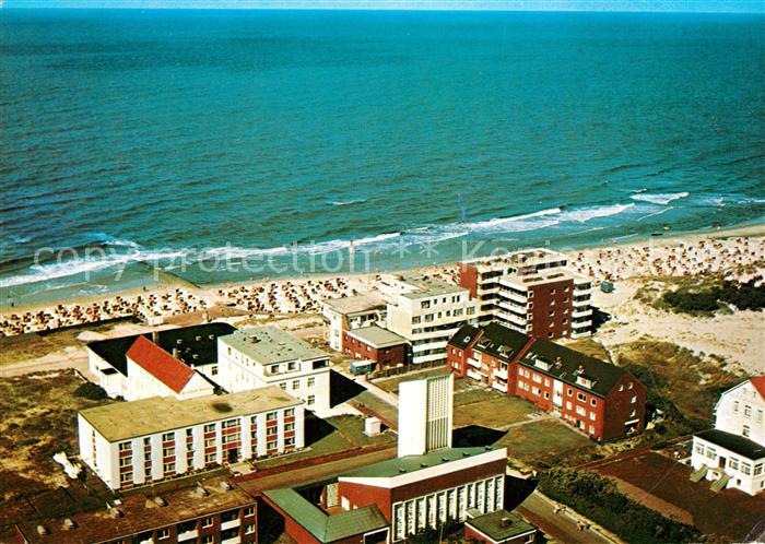 Wangerooge Nordseebad Fliegeraufnahme