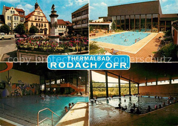 Rodach Bad Thermalbad Brunnen Schwimmbad Hallenbad