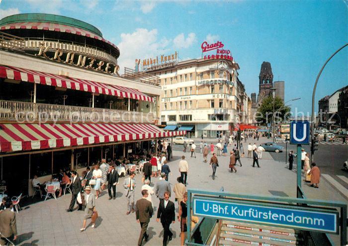 BERLIN  CITY Cafe Kranzler Kurfürstendamm