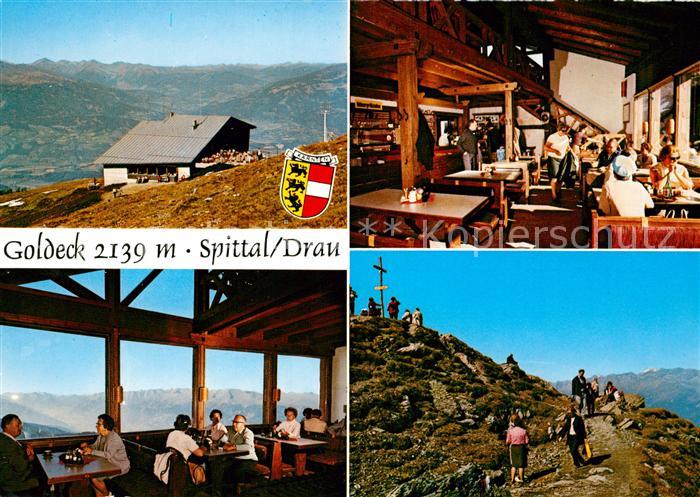 Spittal Drau Goldeck Gipfelkreuz Restaurant