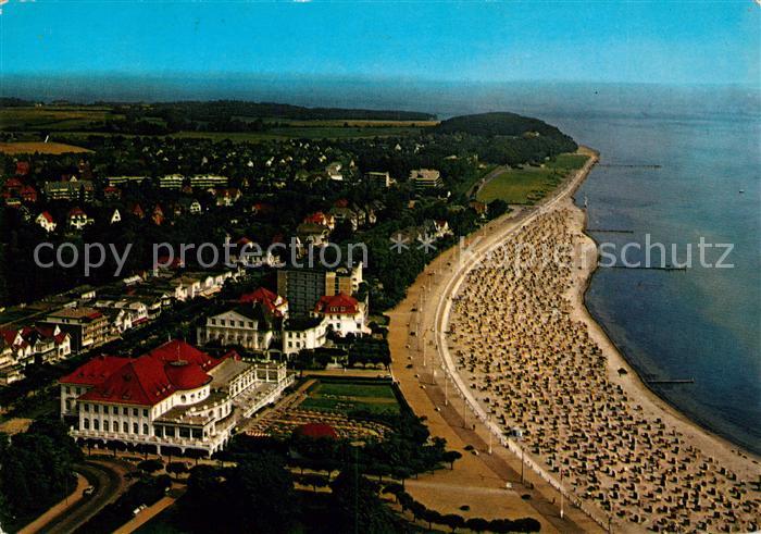 Travemuende Ostseebad Fliegeraufnahme Kurhaus Casino