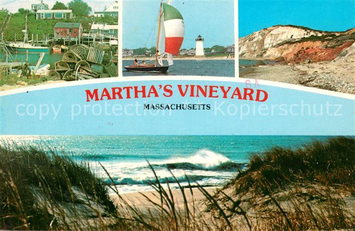 Menemsha Lobster Pots Harbour Edgartown Harbour Light House Gay Head Cliffs Beac