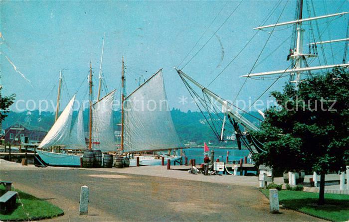 Mystic Connecticut Seaport Admiral Donald MacMillan's artic exploration ship Bow