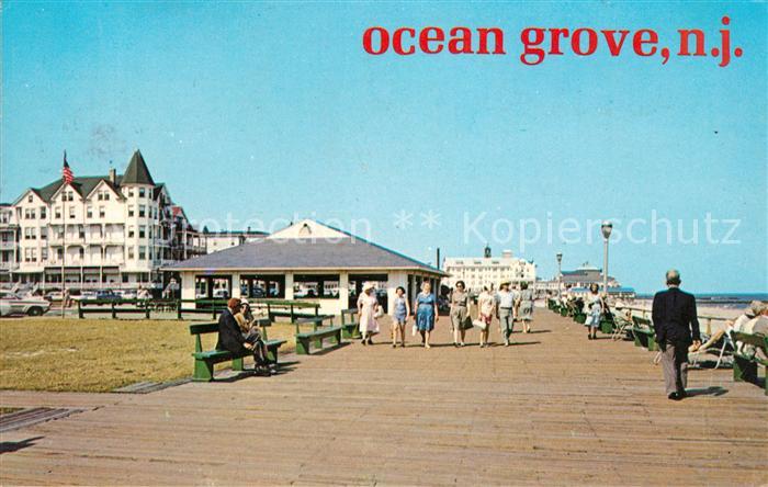 Ocean Grove Pavillion on boardwalk