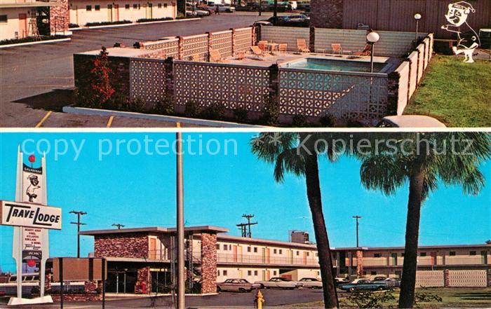 Savannah Georgia Travel Lodge Motel Swimming Pool