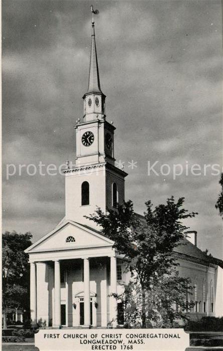 Longmeadow United States First Church of Christ Congregational 18th century