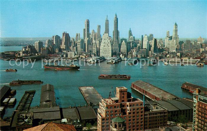 New York City View of Lower Manhattan