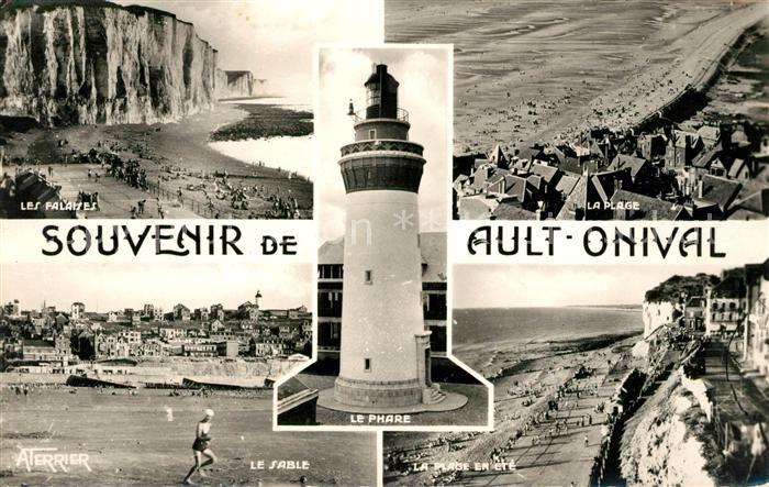 Ault Somme Falaises Plage Sable Phare