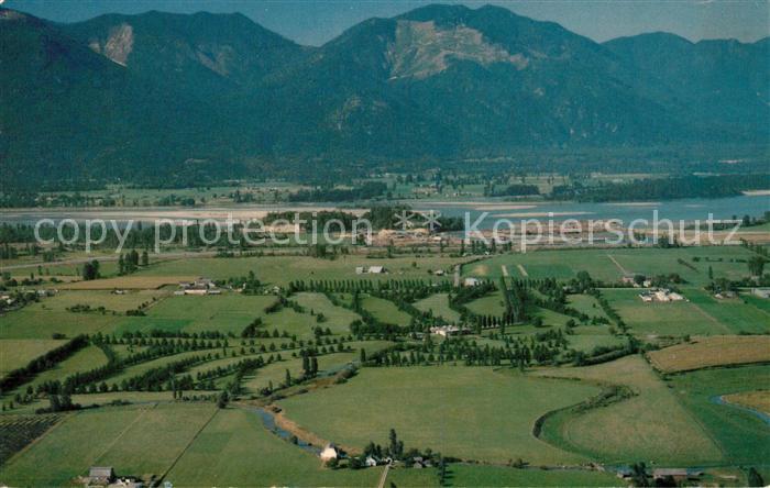 Chilliwack Fraser Valley aerial view