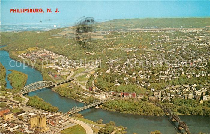 Phillipsburg New Jersey Aerial view