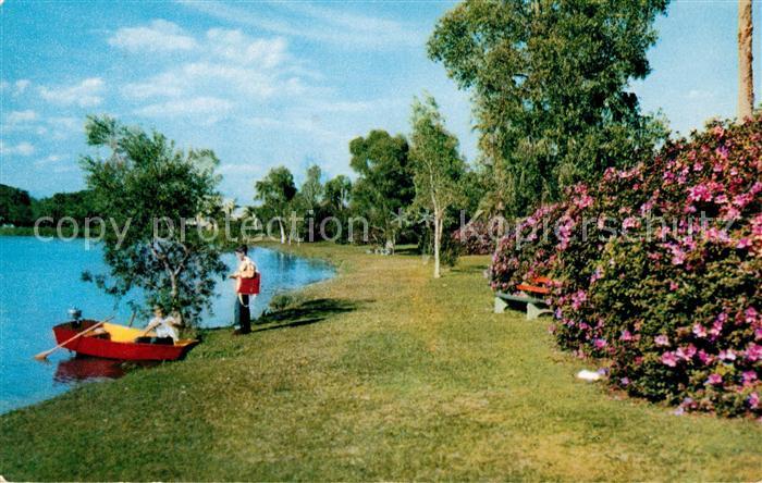 Orlando Florida Lake Ivanhoe Azaleas