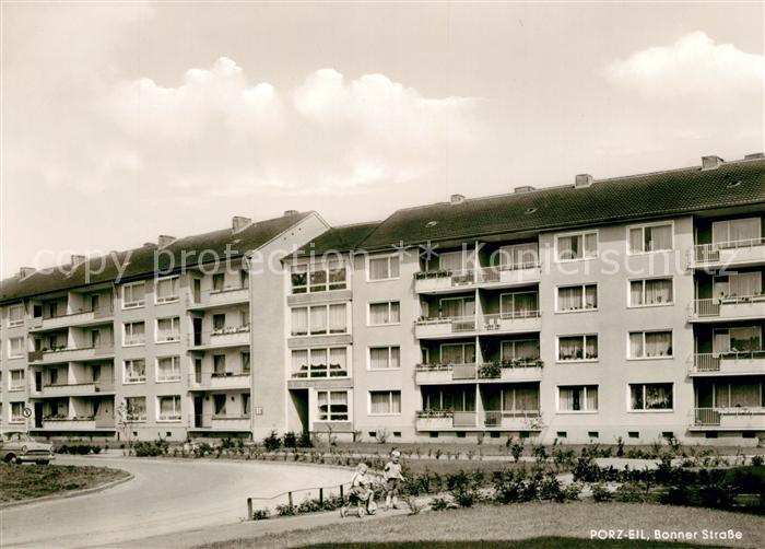 Porz Eil Bonner Strasse Siedlung Hochhaeuser