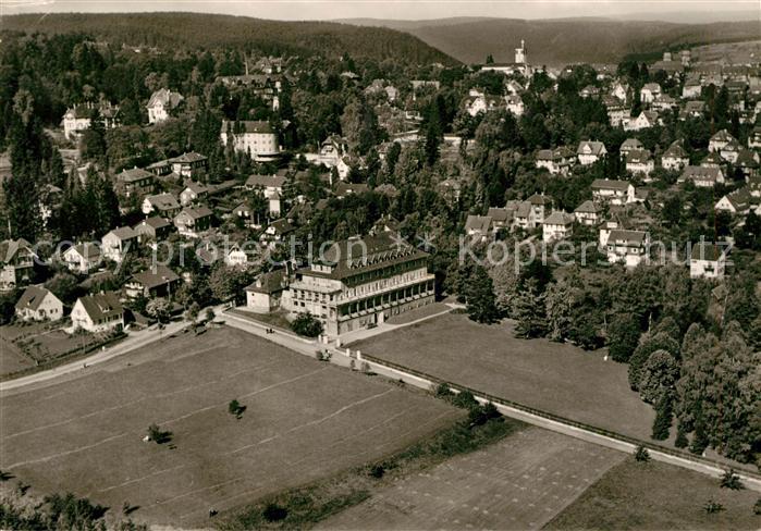 FREUDENSTADT BW Posterholungsheim Kurort im Schwarzwald Fliegeraufnahme