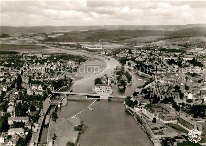 Hameln Weser Fliegeraufnahme