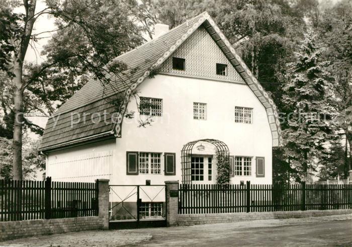 Buckow Maerkische Schweiz Brecht Weigel Haus
