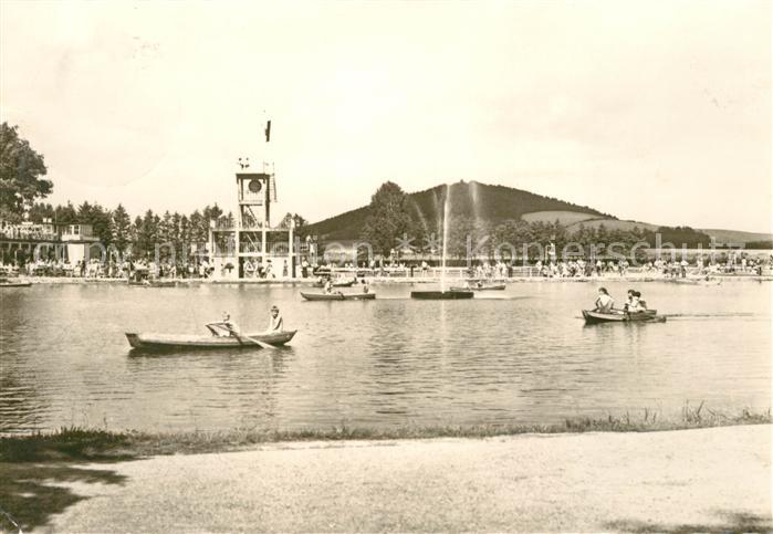 Grossschoenau Sachsen Waldstrandbad
