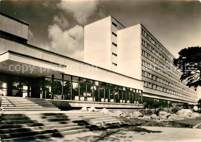 Zinnowitz Ostseebad FDGB Feriendienst IG Wismut Ferienheim Roter Oktober