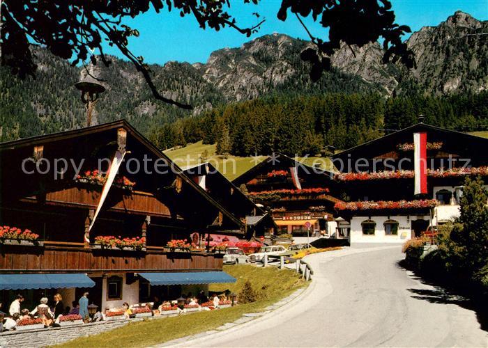Alpbach Hauptstrasse Blumendorf Alpen