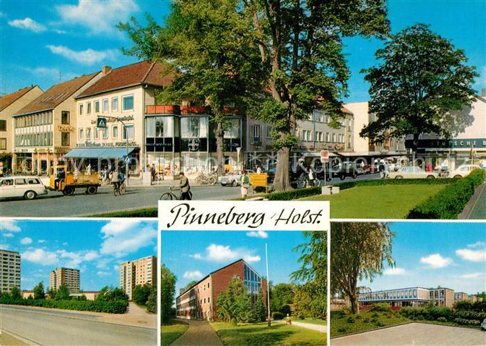 Pinneberg Ecke Dingstaette Bismarckstrasse Hochhaeuser Hindenburgdamm Berufsschu