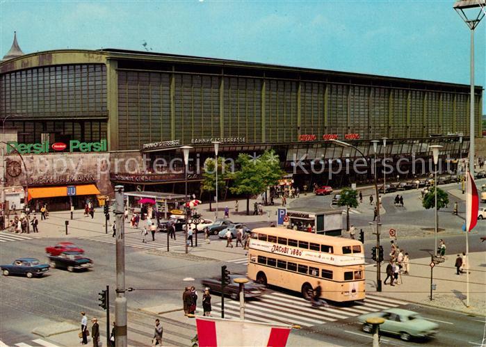 BERLIN  CITY Bahnhof Zoo Doppeldeckerbus