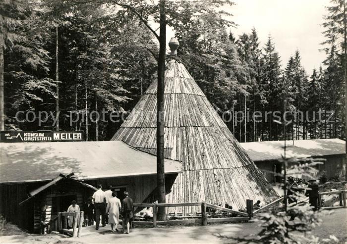 Sosa Erzgebirge Konsum Gaststaette Meiler an Talsperre des Friedens