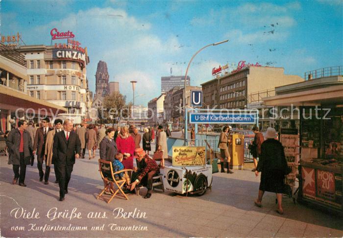 BERLIN  CITY U Bhf Kurfuerstendamm und Tauentzien