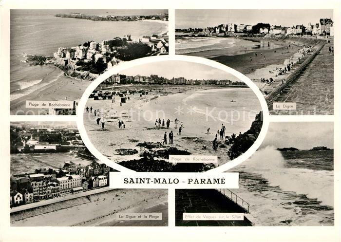 Parame Plage de Rochebonne La Digue Effet de Vagues sur le Sillon vue aerienne