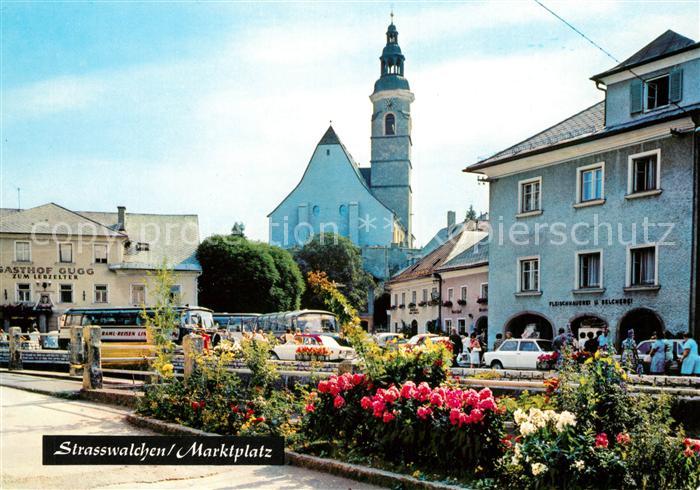 Strasswalchen Marktplatz Kirche