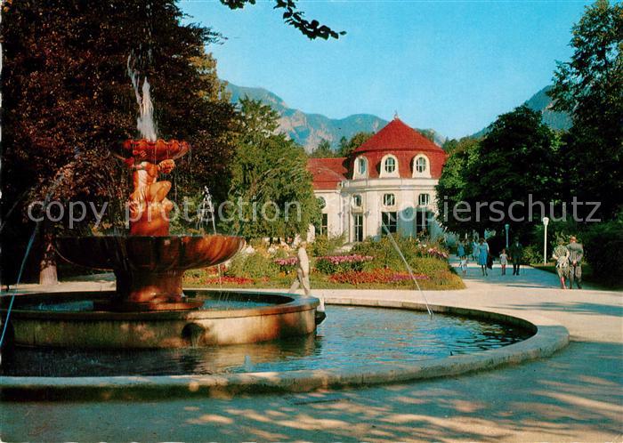 Bad Reichenhall Kurpark Brunnen