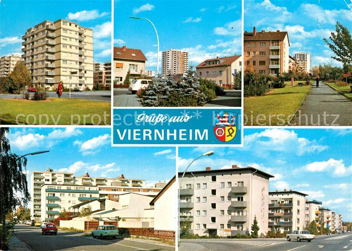 Viernheim Siedlung Hochhaeuser