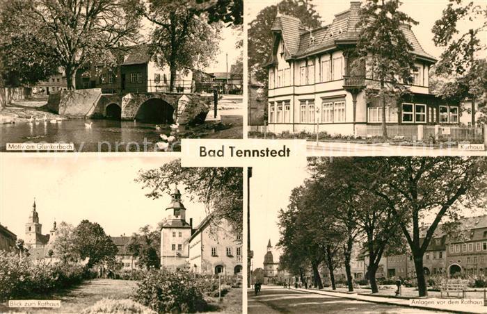 Bad Tennstedt Kurhaus Rathaus Glunkerbach