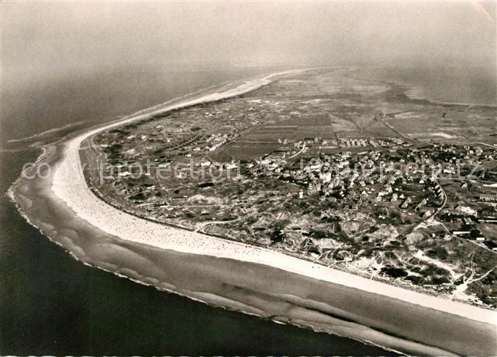 Langeoog Nordseebad Fliegeraufnahme