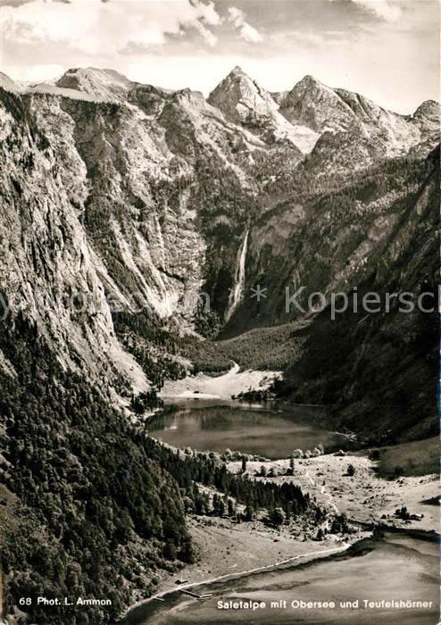 Berchtesgaden Saletalpe Obersee Teufelshoerner