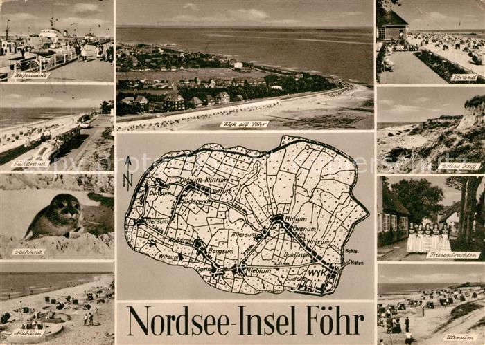 Nieblum Tracht Wyk Hafenmole